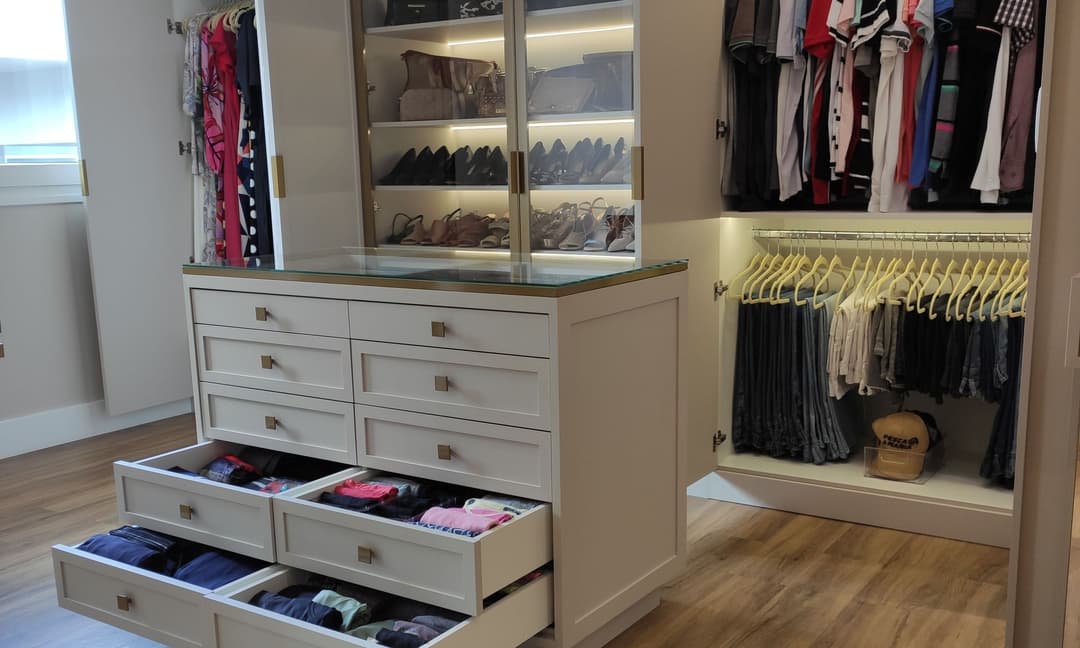 Foto do closet