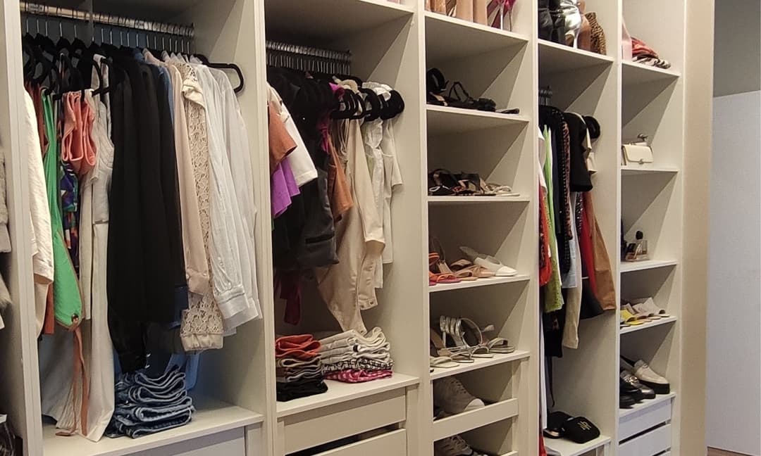 Foto do closet
