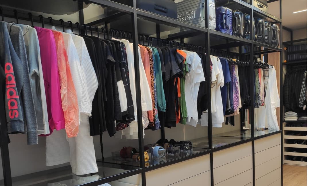 Foto do closet