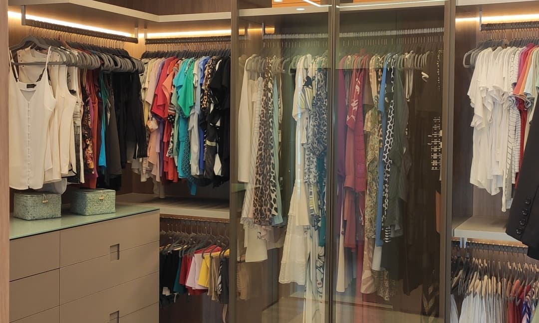Foto do closet